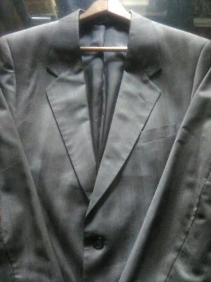 TED LAPIDUS PARIS DIFFUSION 100% PURE WOOL MEN'S SUIT INTERNATIONALLY FAMOUS HI  - Image 1 of 4