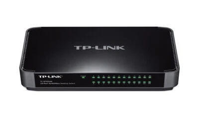 TP-LINK TL-SF1024M 24-Port 10/100Mbps Desktop Switch 10/100Base-TX Fast Ethernet - Image 1 of 2