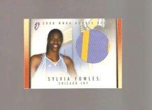 sylvia fowles 2008 rookie relic,lsu ncaa,mvp,olympics,naismith hall of fame 2025 - Bild 1 von 1