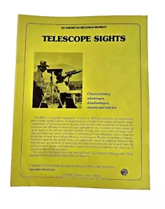 Teleskop Visier - American Rifleman Nachdruck Merkmale von Montierungen & Absehen - Bild 1 von 10
