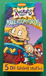 Nickelodeon Rugrats machen Platz für Dil Nick Jr Dill orange VHS + KOSTENLOSE DVD - Bild 1 von 2