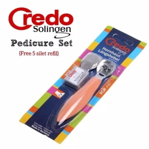 CREDO SOLINGEN PLANE CORN CALUS CUTTER W/ RASP & 10 blades PEDICURE TOOL - Picture 1 of 12