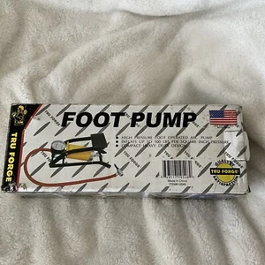 Quick High Pressure Foot Air Pump100psi Inflate Vehicle Tire/Bicycle/Bike/Ball - Picture 1 of 6