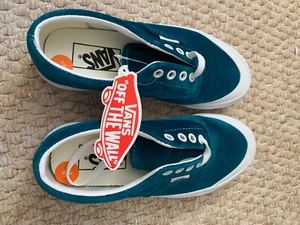 vans shoes teal S 2.5 - Picture 1 of 3