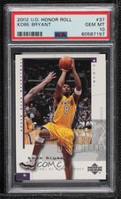 2002-03 Upper Deck Honor Roll Kobe Bryant #37 PSA 10 GEM MT HOF