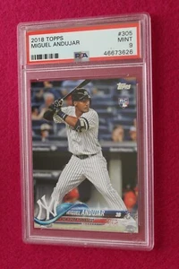 Topps Rookie Miguel Andujar 2018 #305 clasificación PSA 9 - Imagen 1 de 3