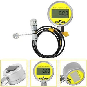 Kit de acoplamiento de prueba de presión hidráulica digital de 10000 PSI Kit de medidor Herramienta de prueba de reparación - Imagen 1 de 10