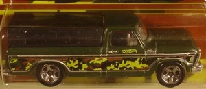 Hot Wheels '79 Ford F-150 camouflage WalMart 1/6 - Picture 1 of 2