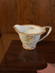 Vintage Floral Pattern Noritake Porcelain Creamer Japan Dinnerware - Picture 1 of 14