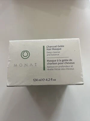 Mascarilla capilar de jalea de carbón MES 4,2 OZ sellada limpieza profunda y equilibrio Foto 1 de 3