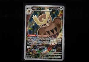 Tarjetas promocionales holográficas Noctowl 141 Sv: escarlata y violeta - Imagen 1 de 2