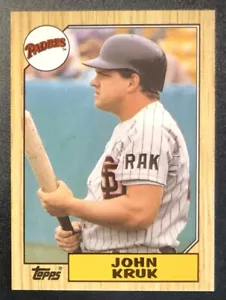 1987 Topps - John Kruk #123 (RC) - Bild 1 von 2