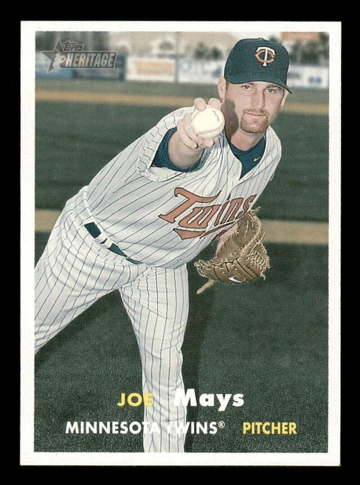 2006 Topps Heritage Baseball #1-485 (Base) Cartão Singles Estrelas/RC/HOF (Você escolhe)  - Imagem 1 de 1