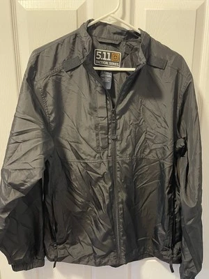 511 Tactical Windbreaker Mens Size Small Jacket Black Fill Zip Utility DOSA - Image 1 of 4