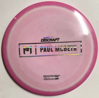 Discraft Paul McBeth Prototype SWIRLY ESP Anax 177g Scaled New - Image 1 of 3