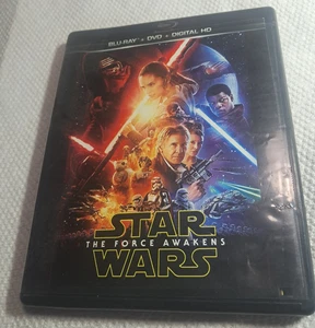 Star Wars The Force Awakens Blu-Ray-DVD Widescreen 2016 Luke Skywalker Kylo Ren - Bild 1 von 2