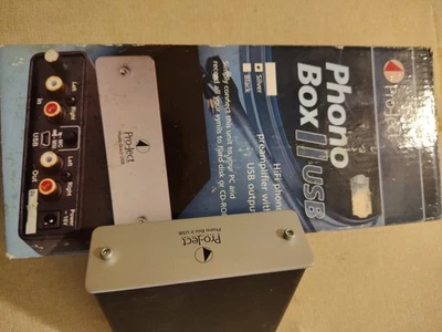 Pro-Ject Phono Box HiFi Phono Preamplifier With USB Output - Image 1 of 4