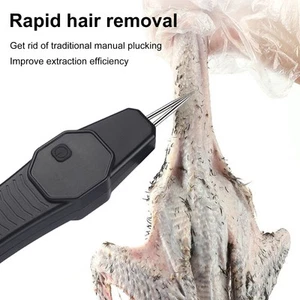 Simple Poultry Grooming Tool Gentle Feather Remover Portable Electric Chicken - Bild 1 von 10
