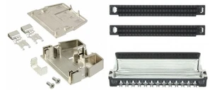 IDC connector and shell kit 50 pin female Amplimite .050 series III 5749210-5 - Picture 1 of 1