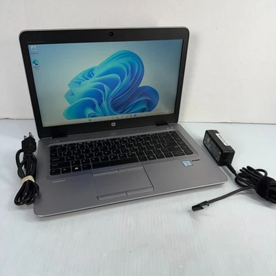 HP EliteBook 840 G3 Core i5 14" Windows 11 Pro 25H2 Laptop 256GB SSD 16GB RAM i - Image 1 of 4