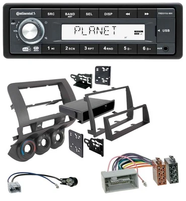 Continental MP3 AUX USB DAB 1DIN Autoradio für Honda Fit 06-07 nur US-Importe - Bild 1 von 4