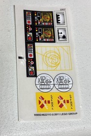 LEGO 7879 sticker sheet, NEW, STAR WARS - Hoth Echo Base 95692/4622113
