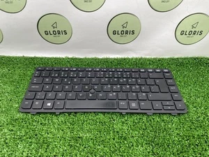 Teclado usado genuino HP ProBook 640 G1 para computadora portátil SWE FINN QWERTY 738688-B71 - Imagen 1 de 7