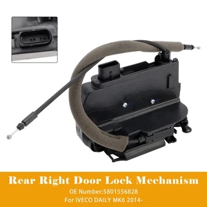 Rear Right Door Lock Mechanism 5801556828 For IVECO DAILY MK6 2014- - Picture 1 of 12