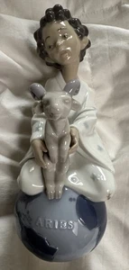 Lladro Aries Horoscope Excellent Condition 10" Porcelain Figurine Spain - Picture 1 of 14