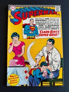 Superman #192 - The Brat of Steel!  (DC, 1966) Fine+ - Picture 1 of 3