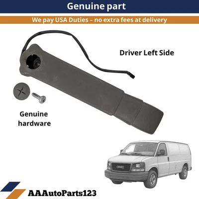 03-10 Chevy Chevrolet Express GMC Savana Driver LH Hebilla de cinturón de seguridad genuino OEM Foto 1 de 4