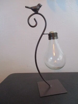 Arrancador de plantas de prórroga de aves marrones con bombilla en forma de vidrio 10 1/4" T Foto 1 de 3