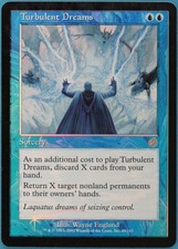 Turbulent Dreams FOIL Torment PLD Blue Rare MAGIC MTG CARD (ID# 240306) ABUGames