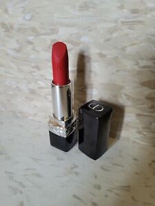 Rouge à lèvres couleur couture Christian Dior Rouge Dior 999 mat 0,12 oz/3,5 g neuf dans son emballage 
