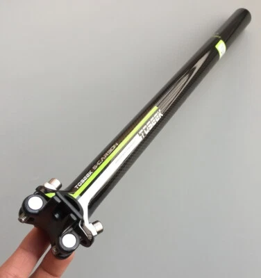 Carbon alu MTB Road Bike Seat Saddle post Seatpost 27.2 30.8 31.6*350 400mm - Image 1 of 4