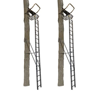 Muddy The Skybox 20 Foot 1 Person Hunting Deer Ladder Tree Stand, Black (2 Pack) - Picture 1 of 10