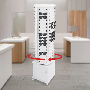 Sunglasses Display Stand Floor-standing For 102 Eyeglass Holder Sunglass Rack - Picture 1 of 17