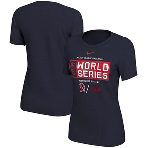 Boston Red Sox Womens Nike 2018 World Series T-Shirt - Large & Medium - Picture 1 of 4