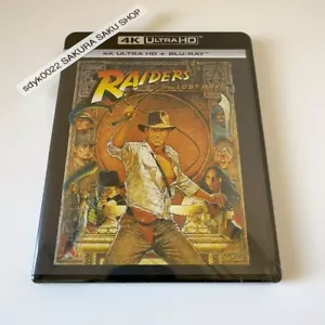 Raiders of the Lost Ark 4K Ultra HD with Blu-ray Indiana Jones Movie Region A - Picture 1 of 18