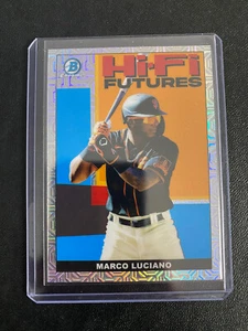2022 Bowman Chrome Marco Luciano HiFi Futures Mojo Refractor #Hifi-7 - Bild 1 von 2