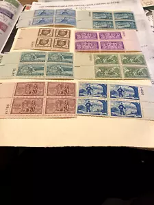 US Mint. OG NH 12, Plate Blocks 1953 Complete Set - Picture 1 of 4