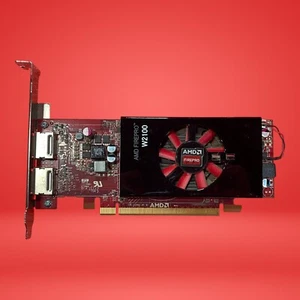 Dell AMD FirePro W2100 2GB GDDR3 PCIe 2x DisplayPort Graphics Video Card 0Y5FR3 - Picture 1 of 7