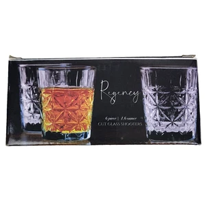 Circleware Schliffglas Shooters 1,6oz 6er Set Schnapsgläser ~ Neu im Karton - Bild 1 von 7