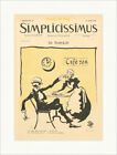 Titelseite der Nummer 20 von 1896 Eduard Steigerwaldt Cafe Simplicissimus 0020
