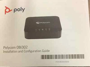 POLY Polycom 0Bi302, UVA,USB,2FXS,SIP,NA 2200-49532-001 - Picture 1 of 4