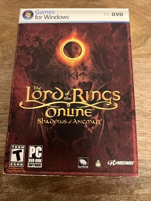 The Lord Of The Rings Online Shadows Of Angmar Video Game Pc Cd-Rom T-Teen NEW - Image 1 of 4