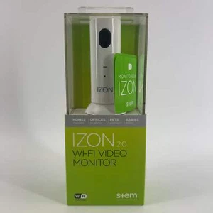 Nuova telecamera di sorveglianza monitor video Wi-Fi Stem IZON 2.0 WRM-WA0-01 - Foto 1 di 4