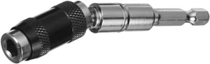 1/4" Magnetic Pivoting Bit Holder Angle Quick Release Flexible Screwdriver Hex - Picture 1 of 8