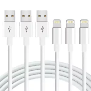 iPhone 13 12 11 X XR 8 Charging Cord Wholesale - 3 PCS 👀 - Picture 1 of 6