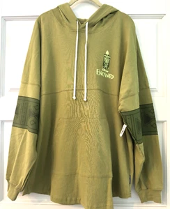 Neu mit Etikett ~ Disney Spirit Jersey leuchtend im Dunkeln Encanto grün Hoodie Erwachsene Größe LARGE - Bild 1 von 8